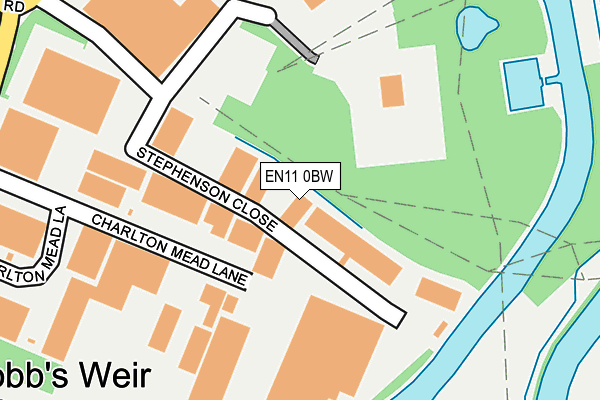 Map of CYPRESS MIDCO LIMITED at local scale