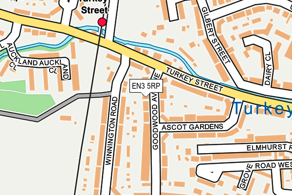 EN3 5RP map - OS OpenMap – Local (Ordnance Survey)