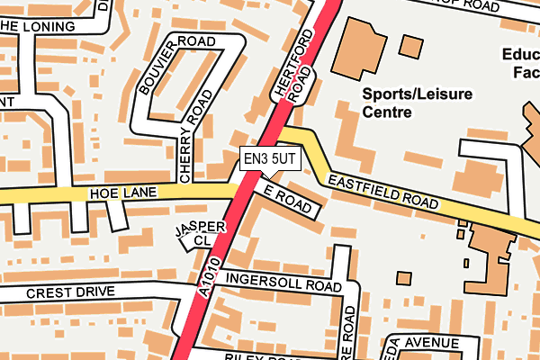 EN3 5UT map - OS OpenMap – Local (Ordnance Survey)