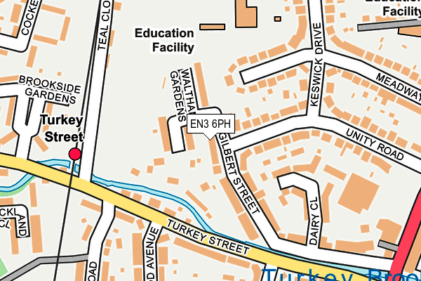 EN3 6PH map - OS OpenMap – Local (Ordnance Survey)