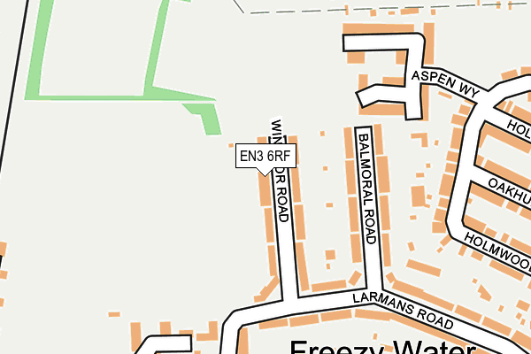 EN3 6RF map - OS OpenMap – Local (Ordnance Survey)