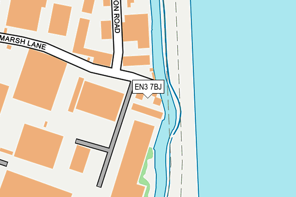 EN3 7BJ map - OS OpenMap – Local (Ordnance Survey)