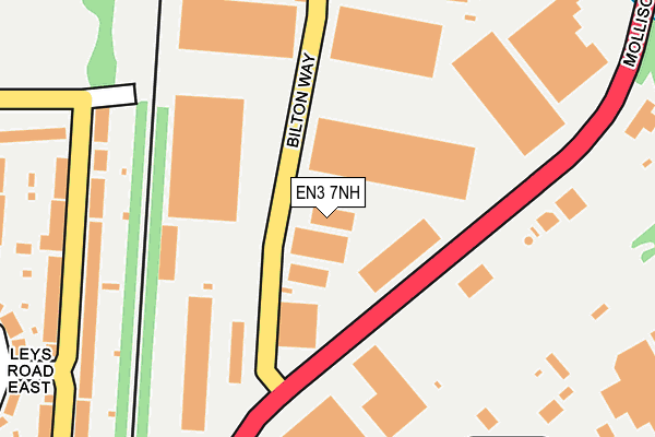EN3 7NH map - OS OpenMap – Local (Ordnance Survey)