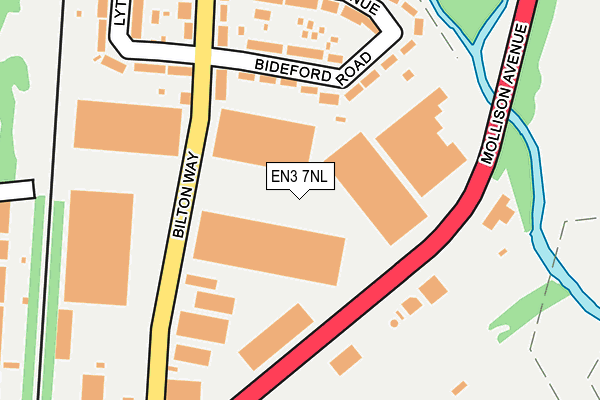 EN3 7NL map - OS OpenMap – Local (Ordnance Survey)