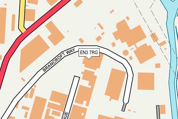 EN3 7RG map - OS OpenMap – Local (Ordnance Survey)