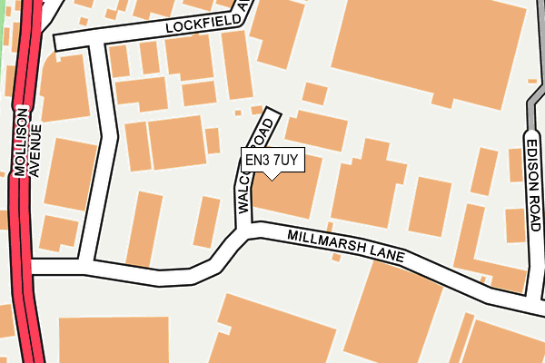 Map of DXRCASBEAUTY LTD at local scale