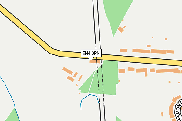 EN4 0PN map - OS OpenMap – Local (Ordnance Survey)