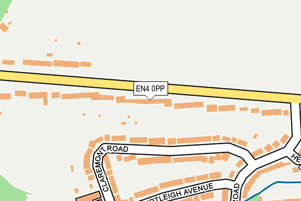 EN4 0PP map - OS OpenMap – Local (Ordnance Survey)