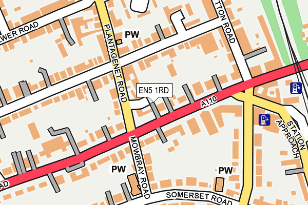 EN5 1RD map - OS OpenMap – Local (Ordnance Survey)