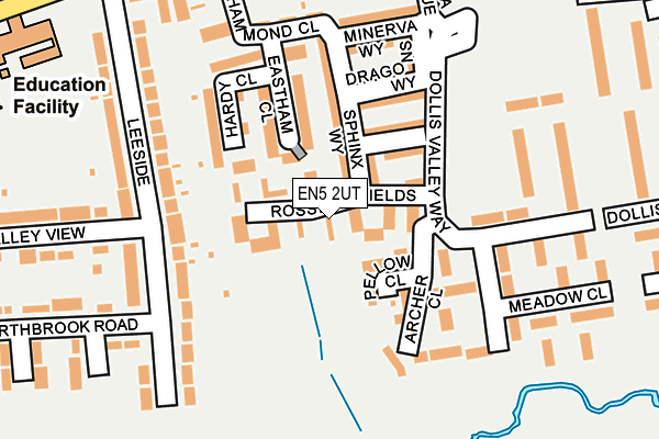 EN5 2UT map - OS OpenMap – Local (Ordnance Survey)