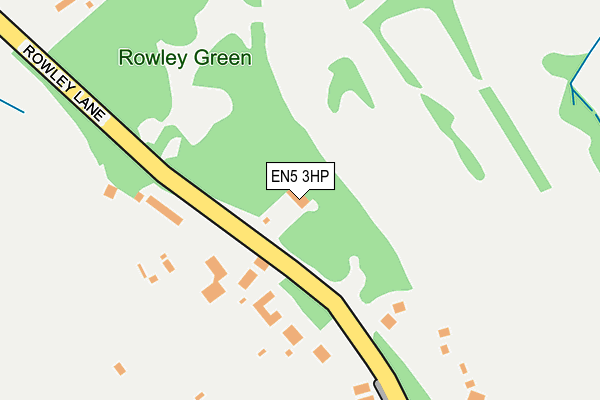 EN5 3HP map - OS OpenMap – Local (Ordnance Survey)