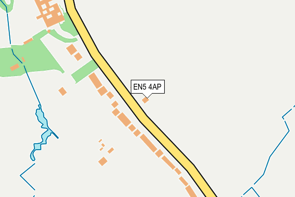 EN5 4AP map - OS OpenMap – Local (Ordnance Survey)