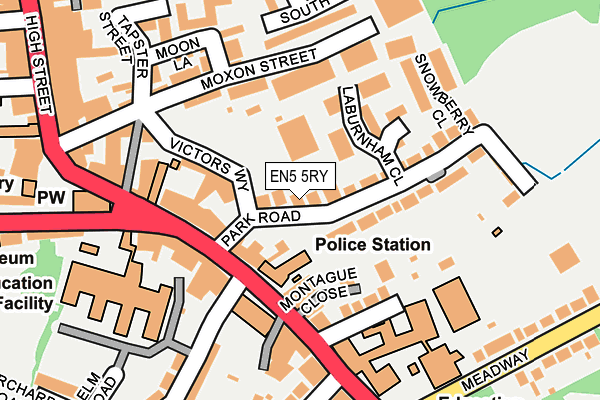 Map of PARK ROAD FLATS LIMITED at local scale