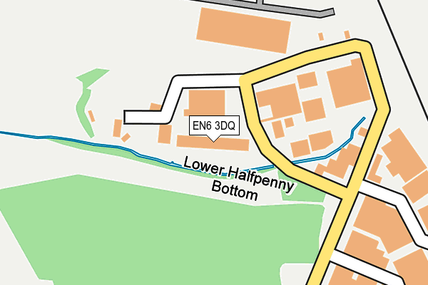 Map of CENTRAL AV LIMITED at local scale