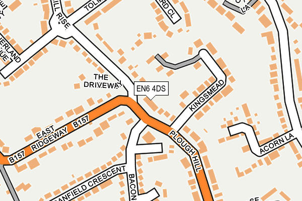 Map of MONALI LIMITED at local scale