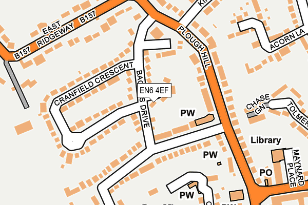 Map of T&J STORY STREET LTD at local scale