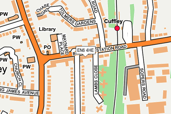 Map of THE PICKLED PIG GROUP LIMITED at local scale