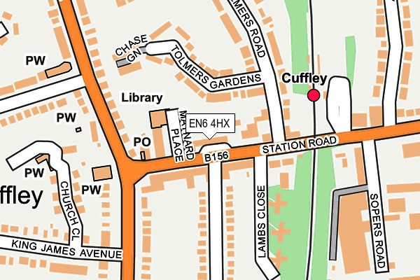 Map of WINDSOR LOCK AND REPAIR LTD at local scale