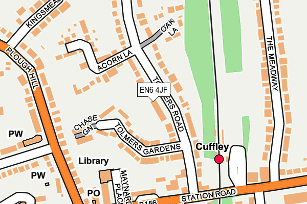 Map of ASTUTER LIMITED at local scale