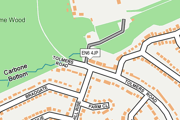 Map of APDALE LIMITED at local scale