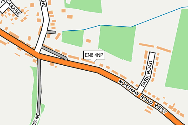 Map of MAINWALL LTD at local scale