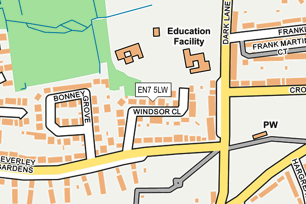 Map of BILIMWAY TRAINING AND CONSULTANCY LTD at local scale