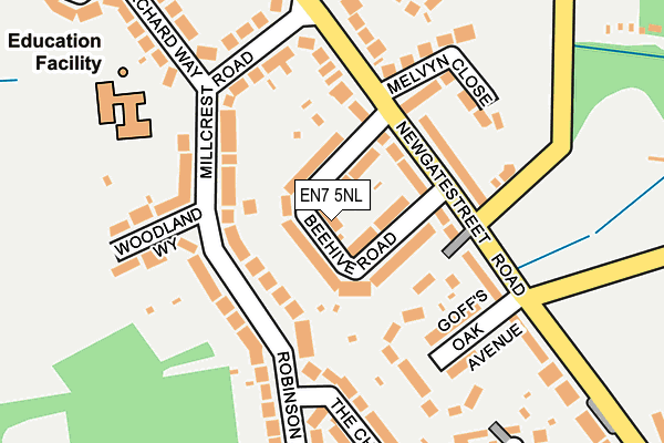 Map of DEAN MURPHY ( UK ) LTD at local scale