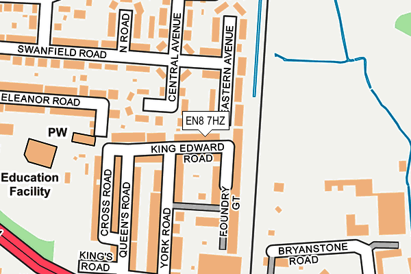Map of BESTE LTD at local scale