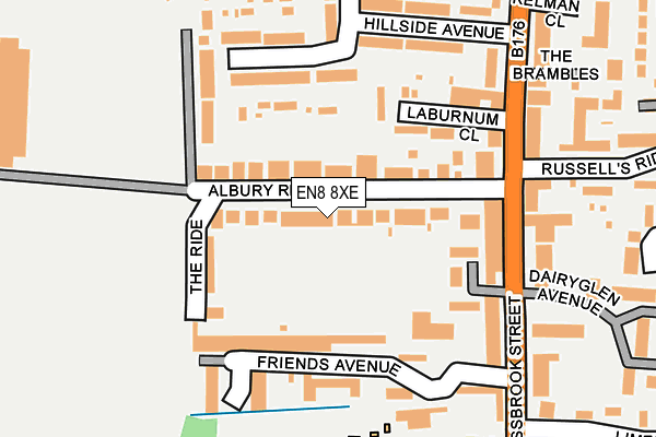 Map of RELIANCE RESIDENTIAL LIMITED at local scale