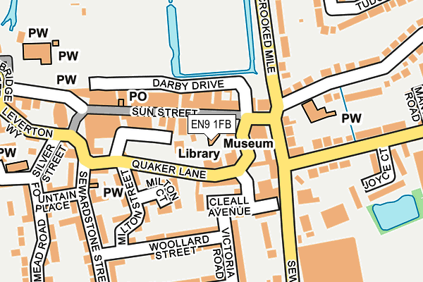 Map of PM HEATING & GENERAL MAINTENANCE LTD at local scale