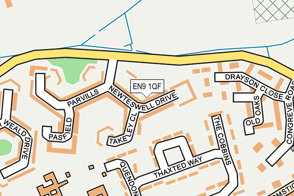 Map of IVYNI LTD at local scale
