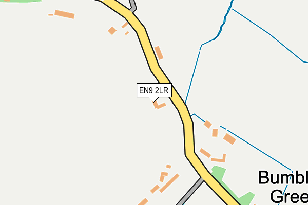 EN9 2LR map - OS OpenMap – Local (Ordnance Survey)