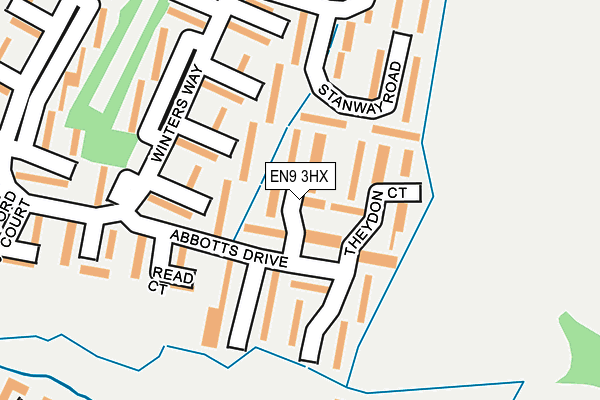Map of PAMPER-ZONE LTD at local scale