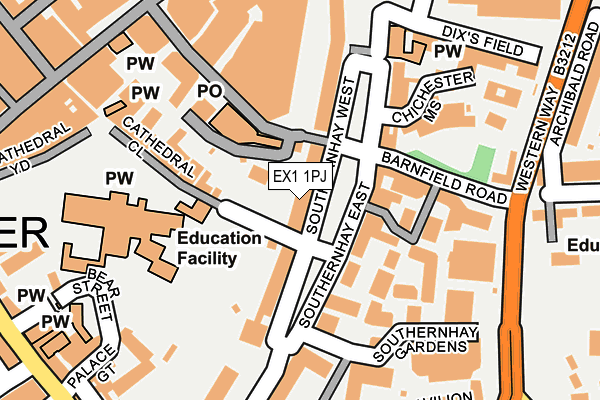 Map of WINTER & DREW PUBLISHING LTD at local scale