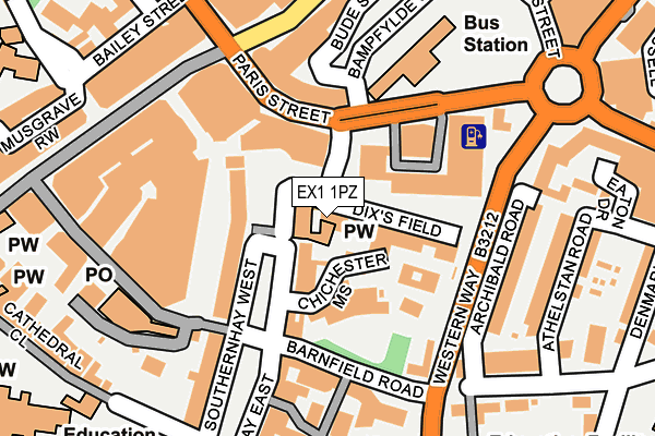 Map of CHAPMAN LETTINGS LTD at local scale