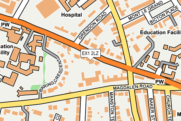 Map of ELECTRICC LTD at local scale