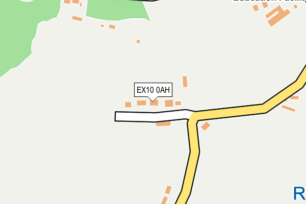 EX10 0AH map - OS OpenMap – Local (Ordnance Survey)