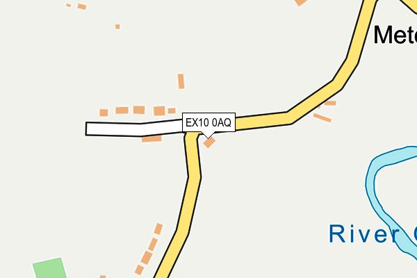 EX10 0AQ map - OS OpenMap – Local (Ordnance Survey)