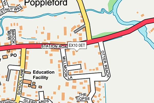 EX10 0ET map - OS OpenMap – Local (Ordnance Survey)