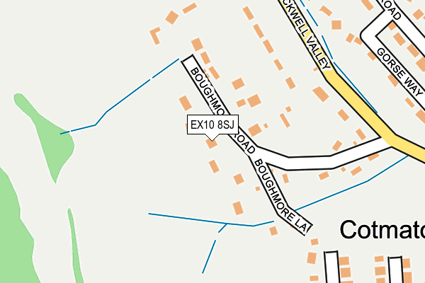 EX10 8SJ map - OS OpenMap – Local (Ordnance Survey)