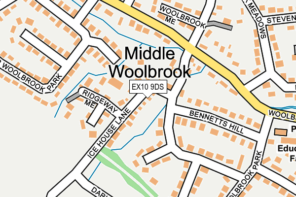 EX10 9DS map - OS OpenMap – Local (Ordnance Survey)