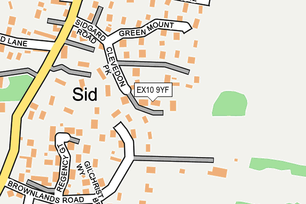 Map of GREEN MOUNT FIELDS COMPANY LTD at local scale
