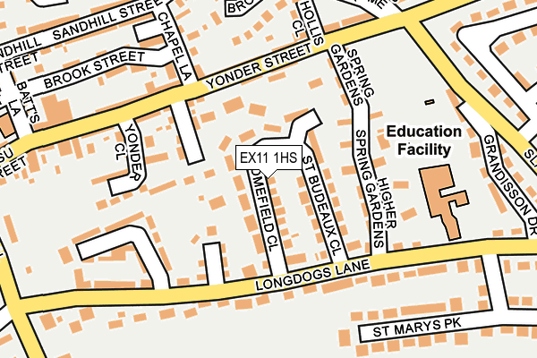 Map of ARTHUR THOMAS GROUP LTD at local scale