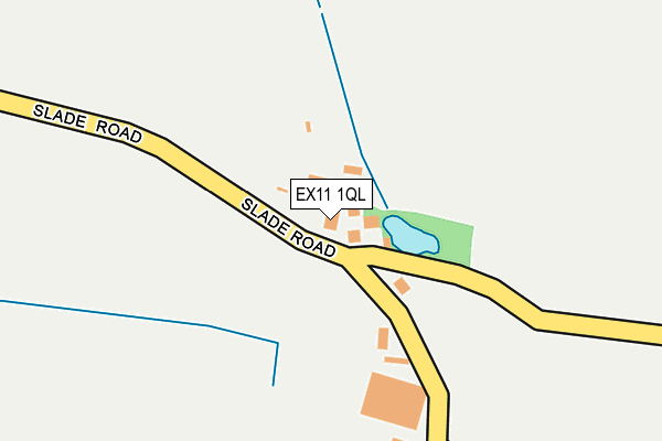 EX11 1QL map - OS OpenMap – Local (Ordnance Survey)