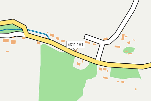 EX11 1RT map - OS OpenMap – Local (Ordnance Survey)