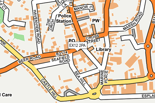 Map of DH DRIVER HIRE LTD at local scale