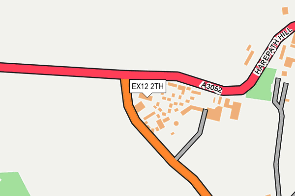 EX12 2TH map - OS OpenMap – Local (Ordnance Survey)