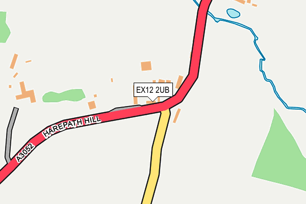 EX12 2UB map - OS OpenMap – Local (Ordnance Survey)