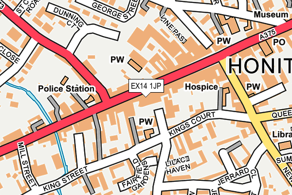 Map of IPSWICH PROPERTY COMPANY LIMITED at local scale