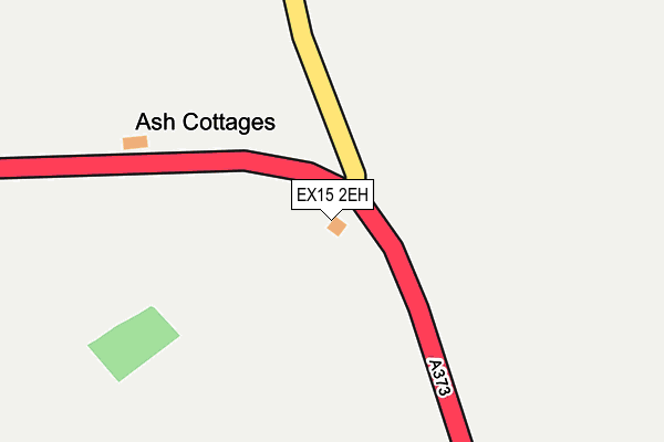 EX15 2EH map - OS OpenMap – Local (Ordnance Survey)